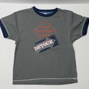 3/$20🌹Gray Gymboree Construction Themed Tshirt